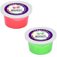 Humactive Hand Therapy Putty, Set of 2-4 Ounce, Medium Soft/Medium Resistances (Red/Green)