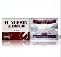 Glycerin Suppositories in Foils New Look by Premo (Infant Size 1.5 Gm. X 12 Suppositories) Convenient for Infant Occasional Laxative Apply in a Newborn, Firm Stools Less Than Once a Day