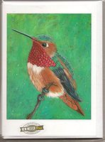 12 Cards (3 each of 4 different birds)