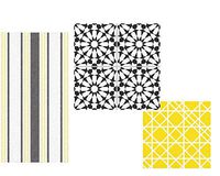 Modern Farmhouse Theme Napkins Set - Bundle Includes Guest Napkins/Towels, Lunch Napkins, and Beverage Napkins in Decorative Designs by Elise