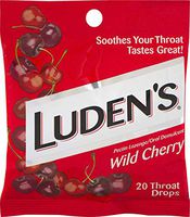 Luden's Cough Drops, Wild Cherry, 20 Drops