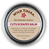 Wild Thera Herbal Antibiotic Ointment & Antiseptic Cream Natural Antibacterial, Antimicrobial First Aid Kit for Minor Cuts, Wounds, Scratches. Can be Used with Bandages, Witch Hazel & Manuka Honey.