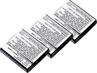 Verizon Jetpack 4G LTE Mobile Hotspot MHS291LVW Wireless Router Battery Combo-Pack Includes: 3 x WR-MHS291L Batteries