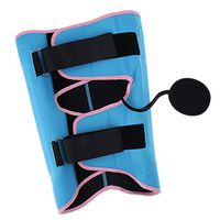 Baoblaze Adjustable Leg Correction Belt O/X Form Knock Knee Bowlegs Corrector Band Straightening Support Brace for Women Men Purple Blue Orange - Breathable Neoprene + Resin Fixed Keel - Blue L