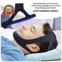 Anti Snoring Snore Chin Strap Large, Anti My Snoring Snore Solution, Anti Snore Snoring Chin Strap Devices for Men Women Kids, Resmed Cpap Supplies Chin Straps, Snore Stopper Chin Strap