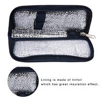 Samfox Insulin Case - Portable Insulin Cooler Bag Diabetic Patient Organizer Medical Travel Insulated Case