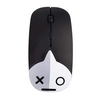 Bosunshine - BTS Wireless Mouse Portable Mobile Optical Mouse with USB Receiver for Notebook, PC, Laptop, Computer, MacBook(H06)