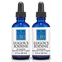 Qty 2 Lugols Iodine 2% by CBD Scientific. 2 oz Bottle - 4 oz Total