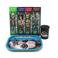 Lion Circus Hemp Wraps with Rolling Tray