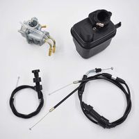 Autoparts Carburetor for Yamaha Y Zinger PW 50 PW50 Air Filter & Throttle Choke Cable