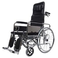 Wheelchair Medical Equipment Multi-Functional, Lightweight Folding Manual with Toilet, Scooter, 360% Rotation, Suitable for The Crowd: Elderly ，Disabled.Black Walker Assist Devi