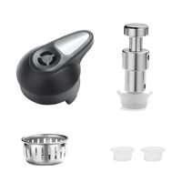 Steam Release Handle, Float Valve Compatible with Instant Pot LUX 3 Qt Qt - Also Including Replacements Parts of Float Valve Gaskets and Anti-Block Shield