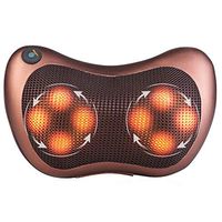 QXPORV Neck Massage Pillow Electric Back Massager Multifunctional Shoulder Heating Magnetic Therapy Massage Relaxation Massageador (8 Heads)