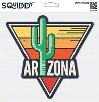 Squiddy Arizona - Vinyl Sticker for Car, Laptop, Notebook (4" Wide)