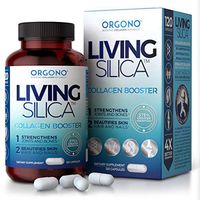 Living Silica Collagen Booster Capsules | Ultra High Absorption | Supports Healthy Collagen and Elastin Production for Joint & Bone Support, Glowing Skin, Strong Hair & Nails.120 capsules, 60 servings