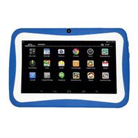 Kids Tablets PC 7 inch | Android WiFi Tablet 4-Core Processor, 1G RAM, 8GB ROM Laptop Computer HD Display Children Gifts (Blue)