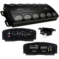 1500 Watt 2 Channel Car Stereo Amplifier Amplified Speaker for Audio - Black