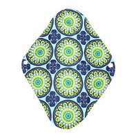 Reusable Washable Panty Liner Bamboo Charcoal Cloth Mama Sanitary Menstrual Pad - Bladder Support & Incontinence Pads - 9 Pack Pads (WSD7)