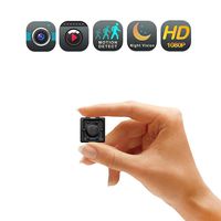 Mini Spy Camera, 1080P Hidden Camera Portable Spy Cam with Night Vision and Motion Detection Perfect Indoor Covert Security Camera for Home and Office Hidden Spy Cam