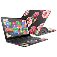 Mightyskins Skin Compatible with Hp Envy X360 15z 15" (2016) - Hibiscus | Protective, Durable, and Unique Vinyl Decal Wrap Cover | Easy to Apply, Remove, and Change Styles | Made in The USA