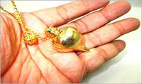 Jet Gold Plated Cone Pendulum Pot Chamber Reiki Wiccan Free Booklet Jet International Crystal Therapy Healing Dowsing A++ Metaphysical Spiritual Answers Occult Mystic Image is JUST A Reference