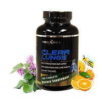 GREENHILL Clear Lungs 100 Count, Help Strengthen Lungs and Free Breathing