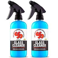 Shine Society Glass and Window Cleaner, 100% All-Natural Anti Streak Formula, Made for Tinted and Non-Tinted Car Windows (Pack of 2)