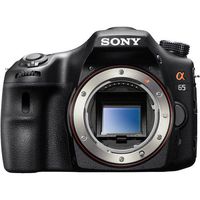 Sony SLT-A65V 24.3 MP Digital SLR with Translucent Mirror Technology - Body Only