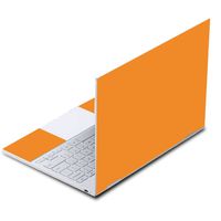MightySkins Skin Compatible with Google Pixelbook - Solid Orange | Protective, Durable, and Unique Vinyl Decal wrap Cover | Easy to Apply, Remove, and Change Styles | Made in The USA