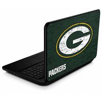 Skinit Decal Laptop Skin for 15.6 in 15-d038dx - Officially Licensed NFL Green Bay Packers Distressed Design
