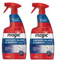 Magic Shower Door Cleaner - 28 Ounce - Removes Soap Scum Mildew and Mold from Glass to Get a Crystal Streak-Less Shine