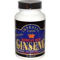 Imperial Elixir, Korean Red Ginseng 300 mg 100 Capsules
