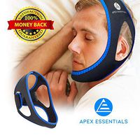 Anti Snoring Chin Strap | Premium Snoring Solution & Sleep Aid | Upgraded Anti Snoring Sleep Management Device | Most Effective Snore Chin Strap for Men & Women | Lifetime Replacement