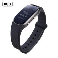 8GB/16GB Digital Voice Recorder Watch, Wrist Watch Band Dictaphone, Portable Bracelet Recorder Apply to Meeting, Lecture, Conversation, Interview