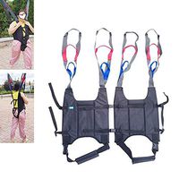 GHzzY Full Body Patient Lift Sling - Toileting Lift Sling with Protects Chest & Back Support - Divided Leg Sling for Elderly & Disabled