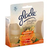 Glade Scented Oil Refill Hawaiian Breeze 1.34 OZ (Pack of 18)