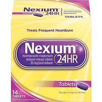 Nexium 24-Hour Delayed Release Heartburn Relief (14-Count Tablets) - Buy Packs and Save (Pack of 2)