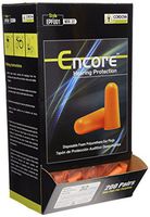 EPFU01 Encore Uncorded Disposable Ear Plugs Foam Orange 200 Per Box