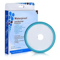 Akozon short arm Blue and white bath wound protector Length 51cm With packaging One sell FBA