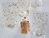 folia Cellophane Bags with Christmas Print