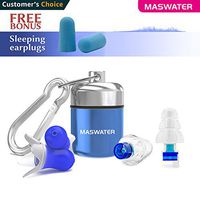 Noise Cancelling Ear Plugs - Reusable Earplugs for Concerts, Musicians, Sleeping, Working, Studying and Air Travelling