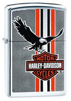 Zippo Harley-Davidson Eagle Carrying Logo Pocket Lighter