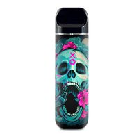 IT'S A SKIN Decal Vinyl Wrap for Smok Novo Pod System Vape Sticker Sleeve Cover/Skull Dia De Los Muertos Design Bird