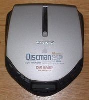 SONY D-E307CK Discman CD Compact Player with Electronic Shock Protection