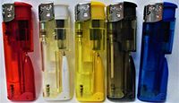 20 Assorted 2-in-1 Pen Electric Lighters (Colors Randomly Selected) 1274Pen-20