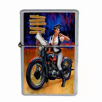 Vintage Retro Sexy Bridesmaid Party Dual Torch Lighter Pin Up Girl-182