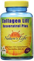 Nature's Life Collagen Lift Resveratrol Plus Supplement, 60 Count