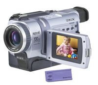 sony DCR-TRV340e digital8 pal System Camcorder Plays 8mm Hi8