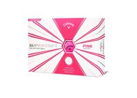 Callaway Golf Supersoft Golf Balls, (One Dozen), Pink, Matte Finish