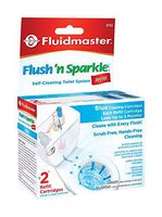 Fluidmaster 8102P8 Flush 'N' Sparkle Toilet Bowl Refill Cartridges 2 Count